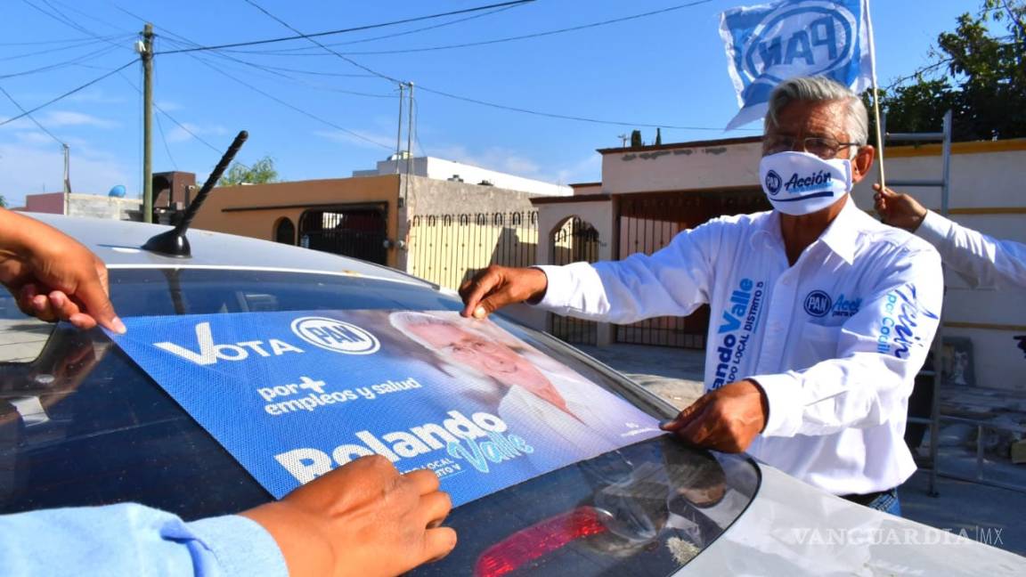 $!Organizan caravanas para cerrar campañas políticas en Monclova