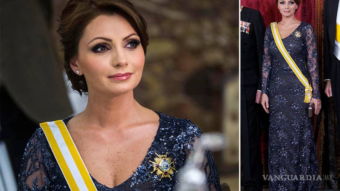 $!Los costosos trajes de las hijas de EPN en 'El Grito' de Independencia