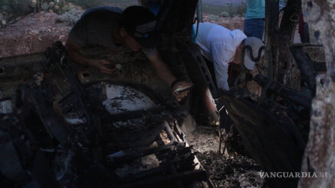 $!Dolorosas imágenes de la masacre de la familia LeBarón