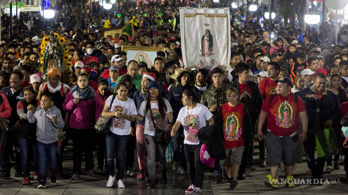 Más de 3 millones de peregrinos llegan a la Basílica de Guadalupe
