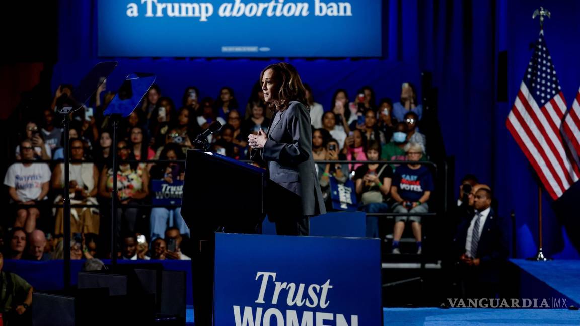 Kamala Harris vincula la muerte de dos mujeres en Georgia a las medidas impulsadas por Trump contra el aborto