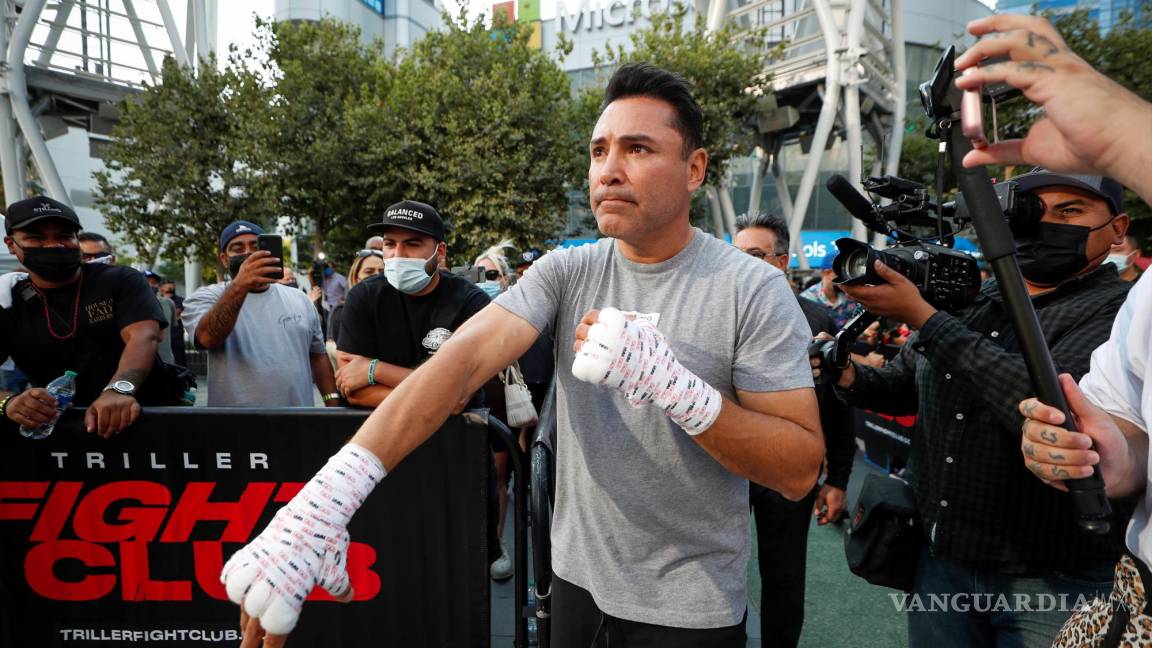 Óscar De la Hoya regresa al boxeo a los 48 años
