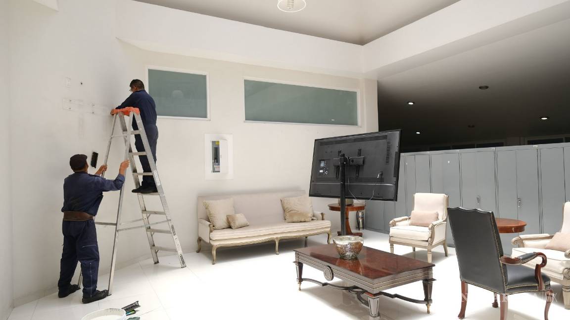 $!Los Pinos, antes residencia presidencial ahora hogar para personal de salud que atiende pacientes con COVID-19 (fotos)