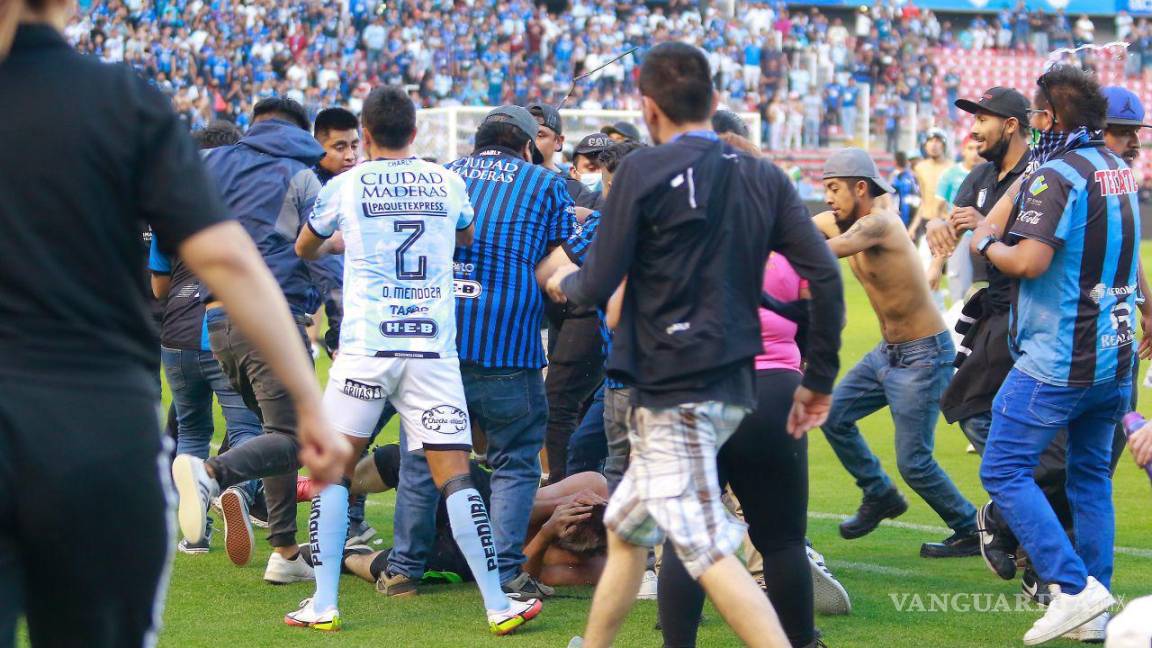 Condena gobernador de Querétaro violencia en partido; asegura que no habrá impunidad