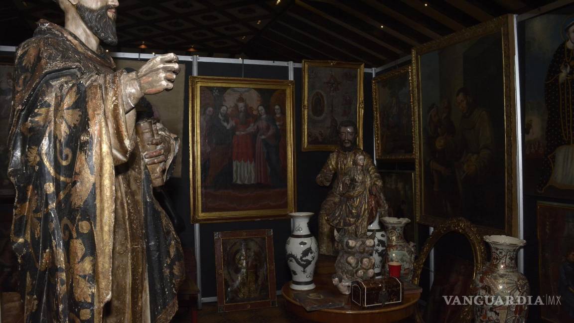 $!Las galerías y anticuarios también ofrecen gran variedad de piezas de artes virreinales o más recientes.