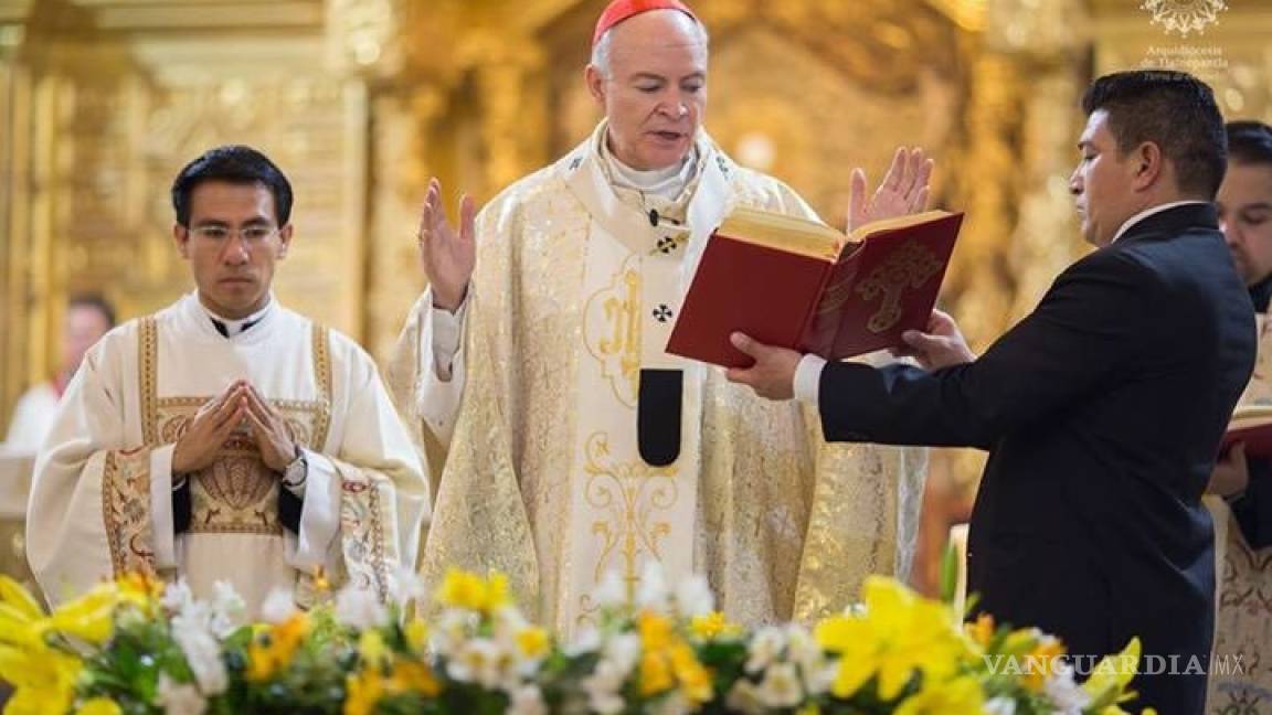 Arzobispo primado pidió orar por AMLO y su equipo