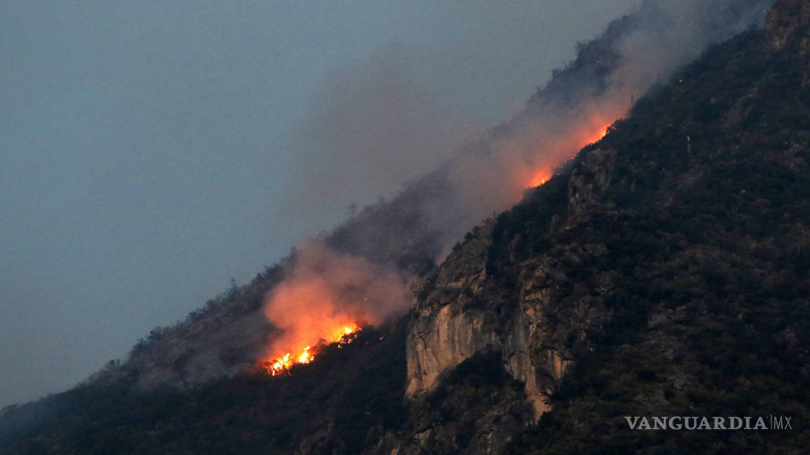 Incendio en Cañón de San Lorenzo: van 400 hectáreas... y todo por una fogata