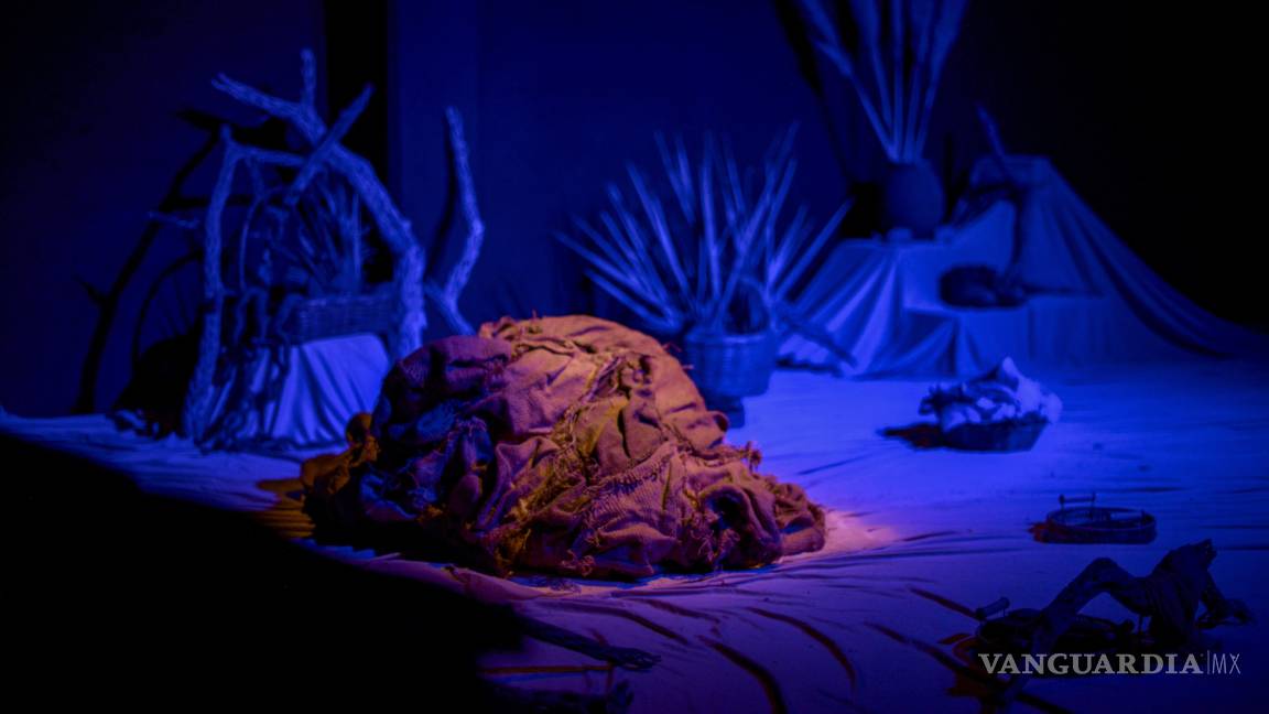 $!En la obra ‘Metanoia’ Mace Medina lanza preguntas sobre la identidad y el territorio