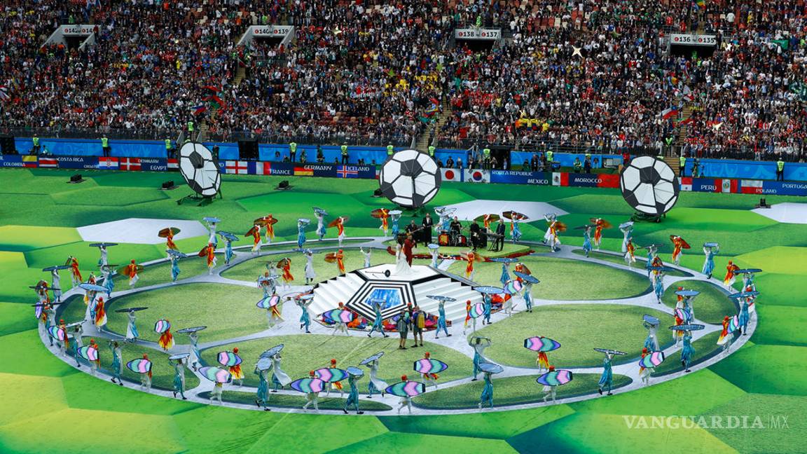 $!La inaugración de Rusia 2018 en imágenes