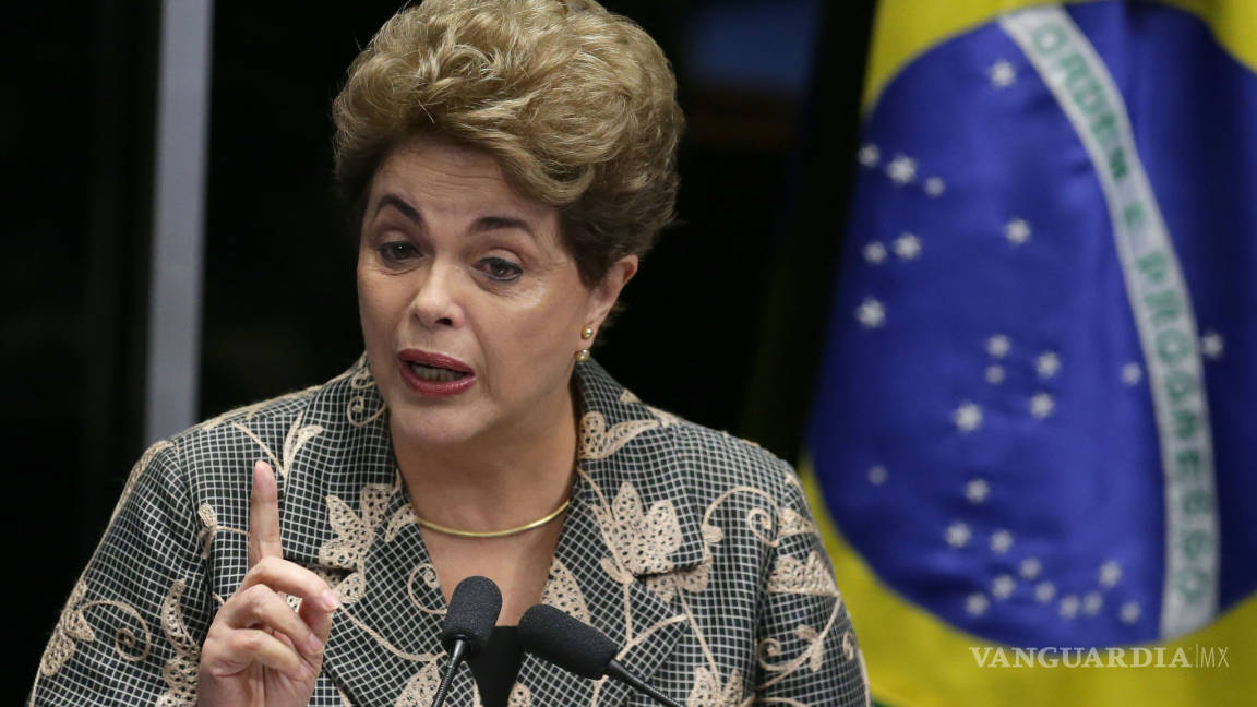 Brasil está a un paso del golpe de Estado: denuncia Rousseff ante Senado