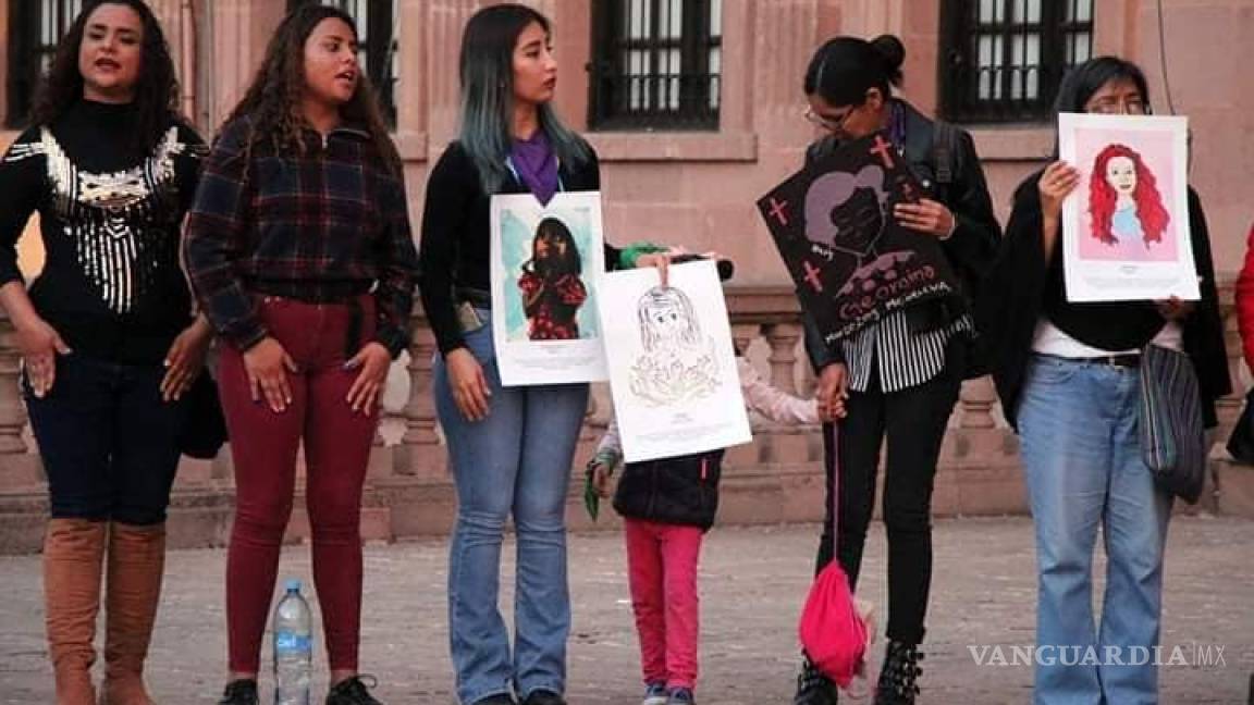 Frente Feminista de Saltillo es acompañada por madre de desaparecido; unen grito contra violencia de género