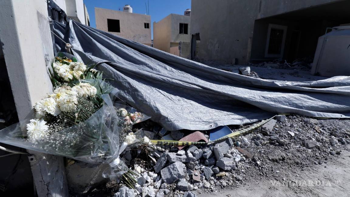 $!Aspectos del fraccionamiento Santa Fe Cactus, a tan sólo días de la explosión.