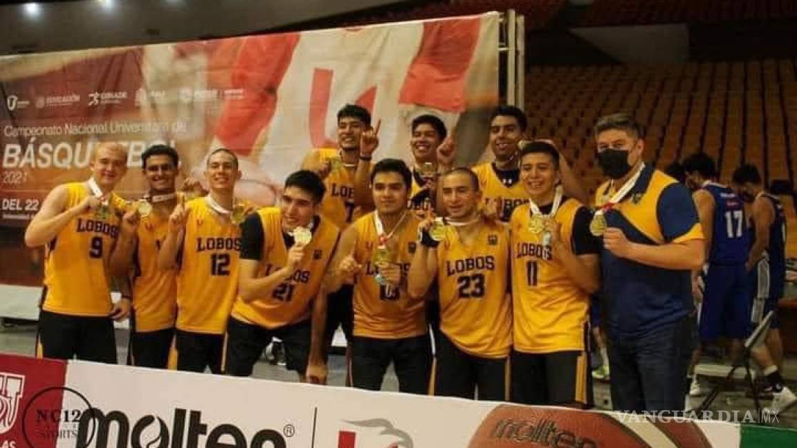 Lobos UAdeC campeones nacionales de baloncesto universitario