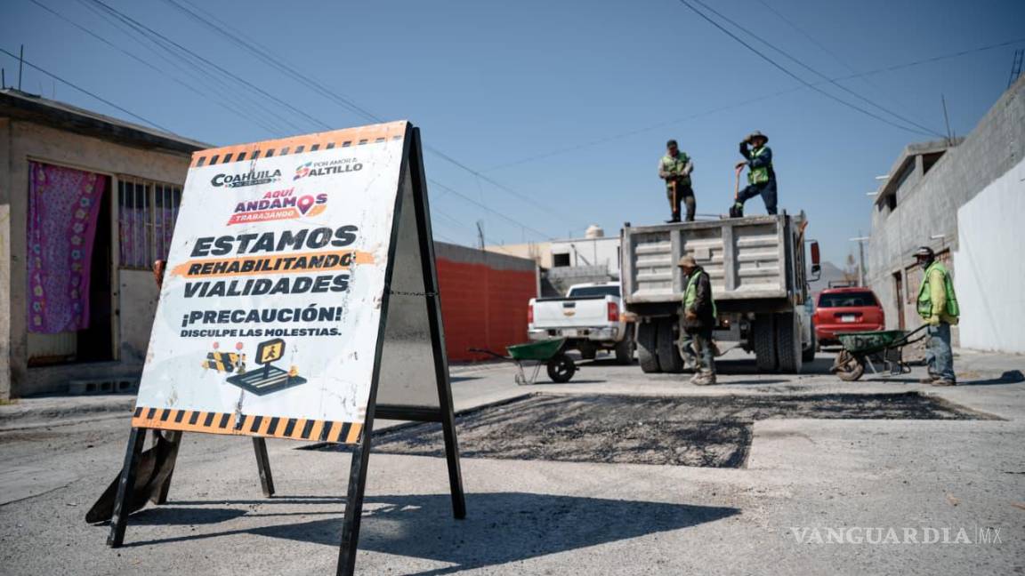 $!La obra contempla más de 530 metros cuadrados de pavimentación, además de cordones cuneta y renivelación de brocales.