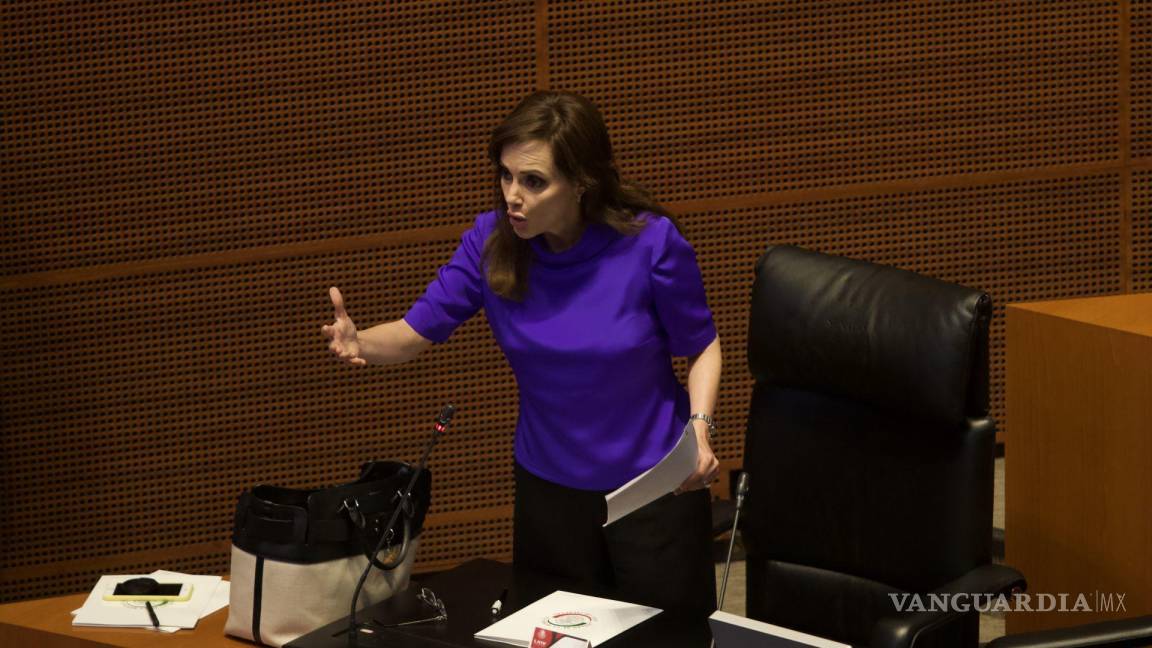Senadora Lilly Téllez denuncia amenazas contra su hijo