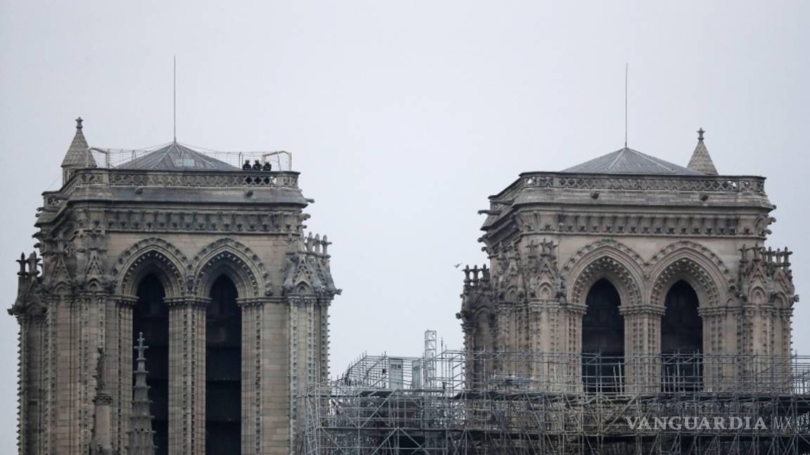 $!Catedral de Notre Dame, el día después (fotogalería)