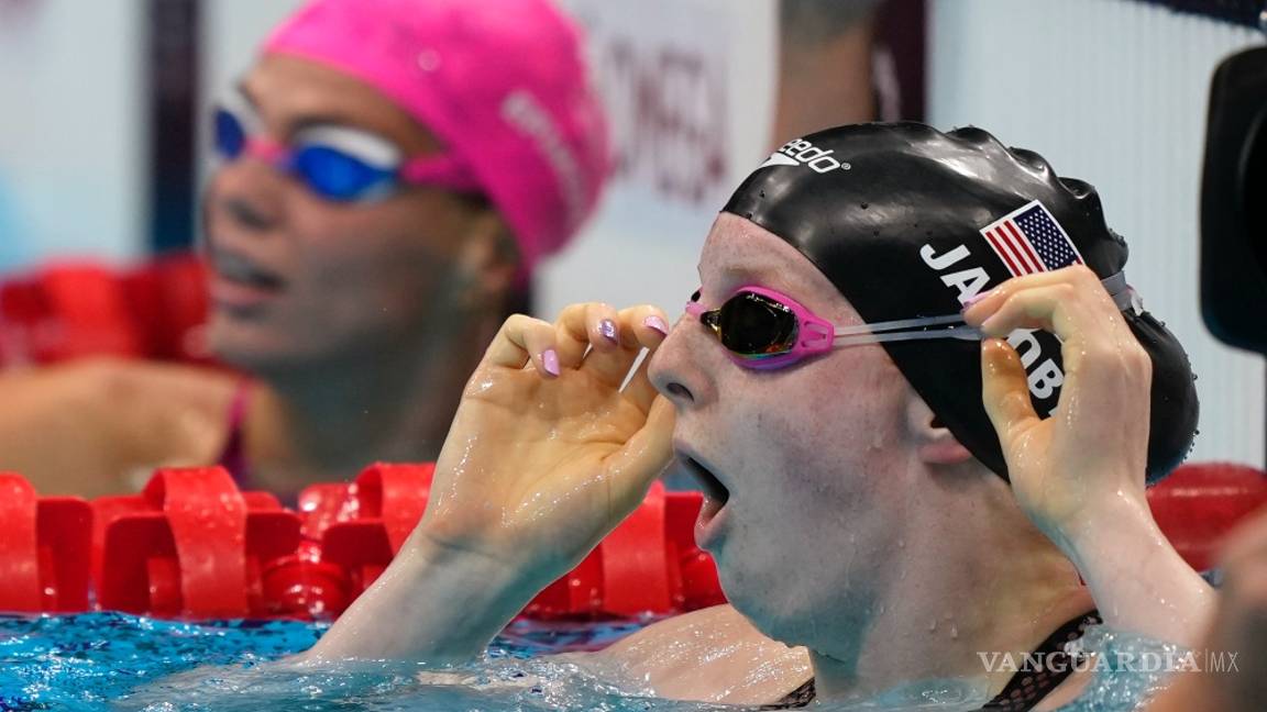 $!Lydia Jacoby, de 17 años, se lleva el oro en 100 metros pecho en Tokio 2020
