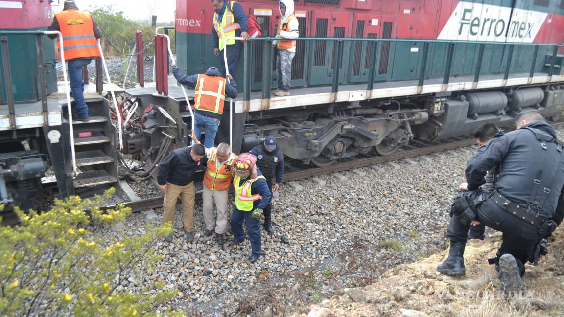 En Coahuila choque de trenes deja 4 lesionados