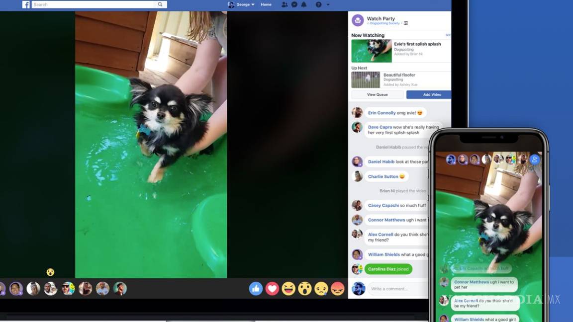 Facebook lanza Watch Party, nueva herramienta de videos