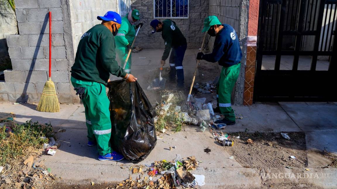 “Juntos limpiemos tu colonia” atiende Sol de Oriente, Loma Real y Magdalenas en Torreón