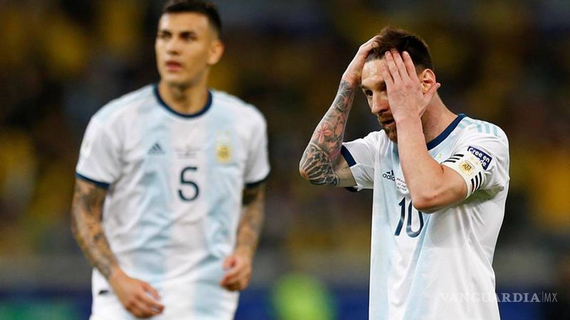 $!¿Qué? Messi sería suspendido 2 años por la Conmebol
