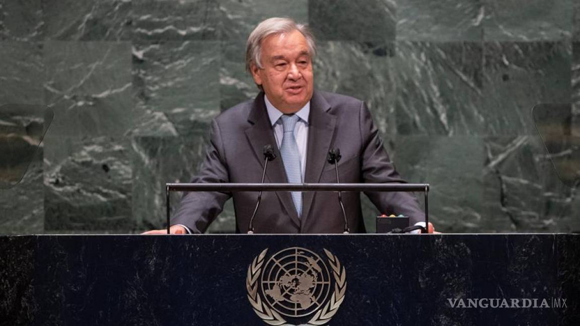 António Guterres pone sobre aviso, el mundo está en riesgo de una recesión global