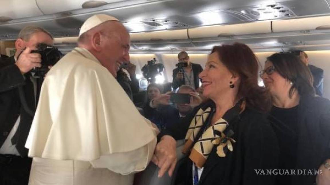 Por crisis en Televisa, Valentina Alazraki no pudo viajar con el Papa Francisco