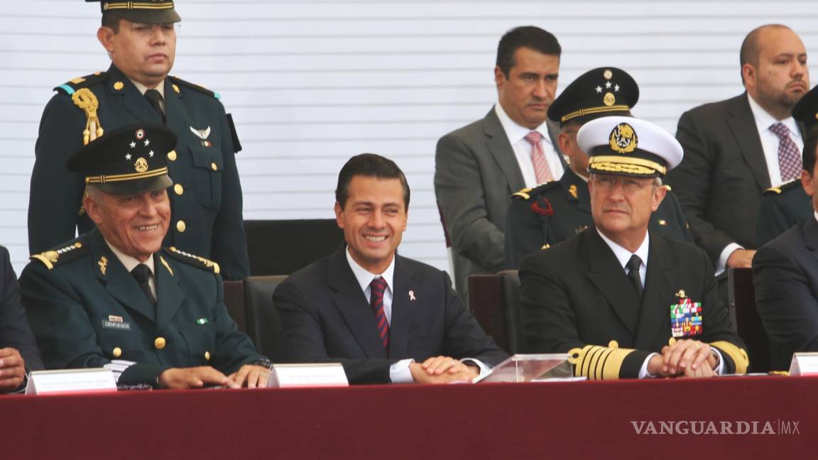Las Fuerzas Armandas dan aliento y alivio: Peña Nieto