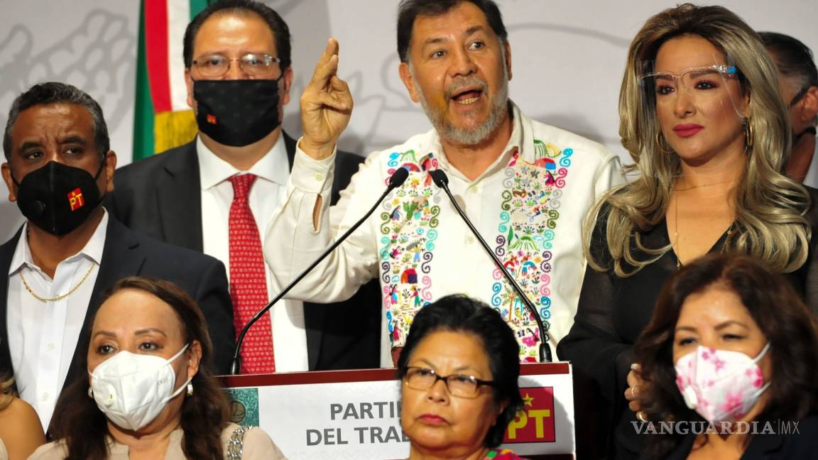 Noroña señala a Sánchez Cordero como 'coordinadora de campaña' de Dulce María Sauri