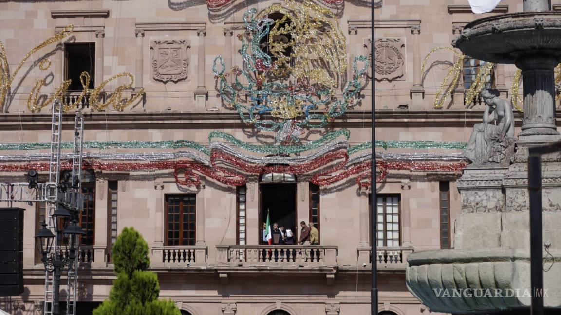 $!Vista frontal del Palacio de Gobierno en la capital coahuilense.