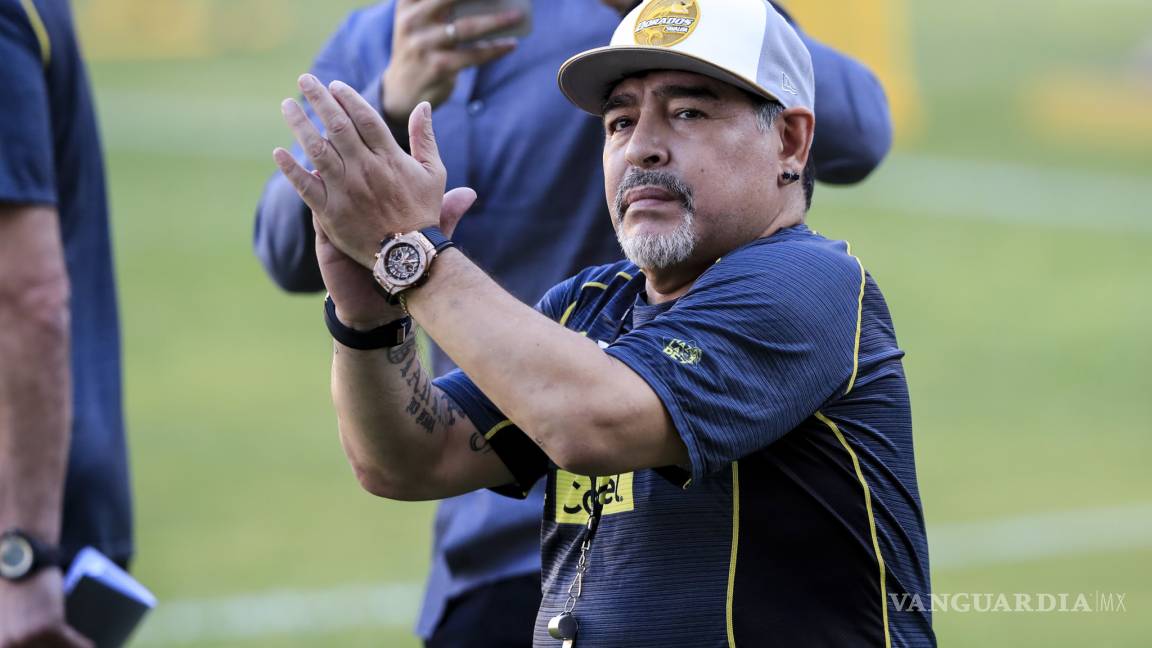 Maradona busca que Dorados se enfrente a Boca Juniors en Pretemporada