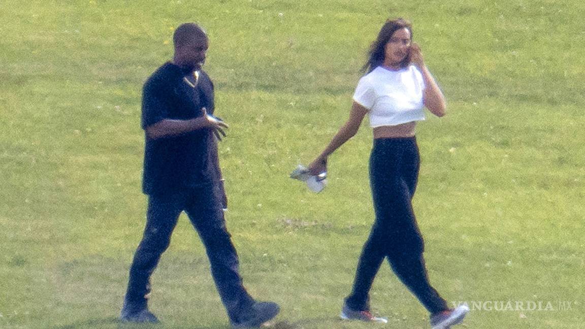 $!¡Un viaje relámpago a Francia! Kanye West e Irina Shayk son captados de vacaciones juntos