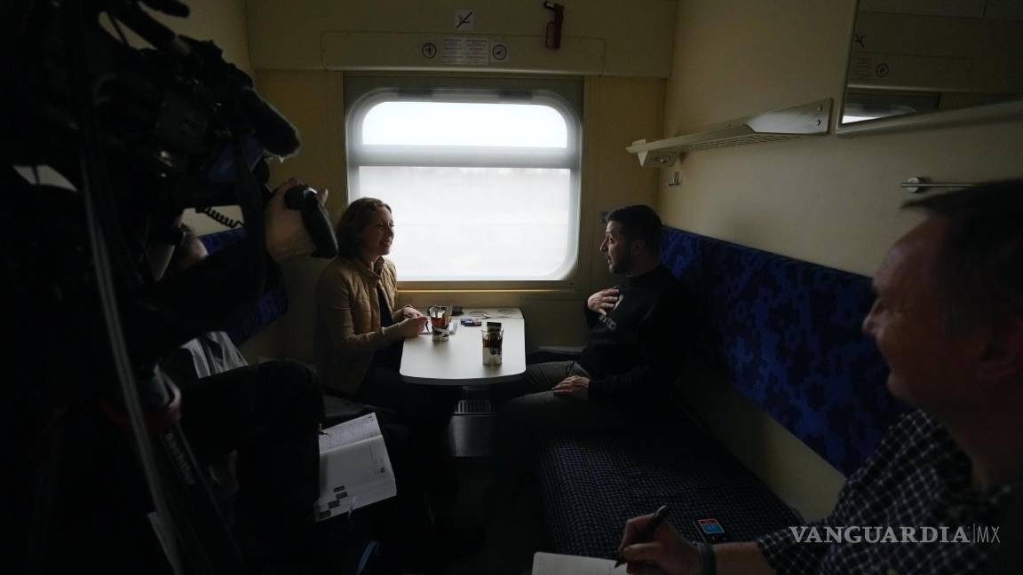 $!“Estados Unidos realmente entiende que si dejan de ayudarnos, no ganaremos”, aseguró Volodímir Zelenski, presidente de Ucrania.