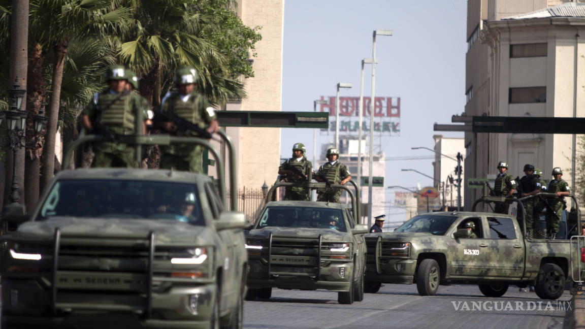 Arriban 900 militares a Tamaulipas para reforzar seguridad