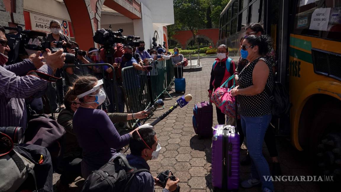 $!Los Pinos, antes residencia presidencial ahora hogar para personal de salud que atiende pacientes con COVID-19 (fotos)