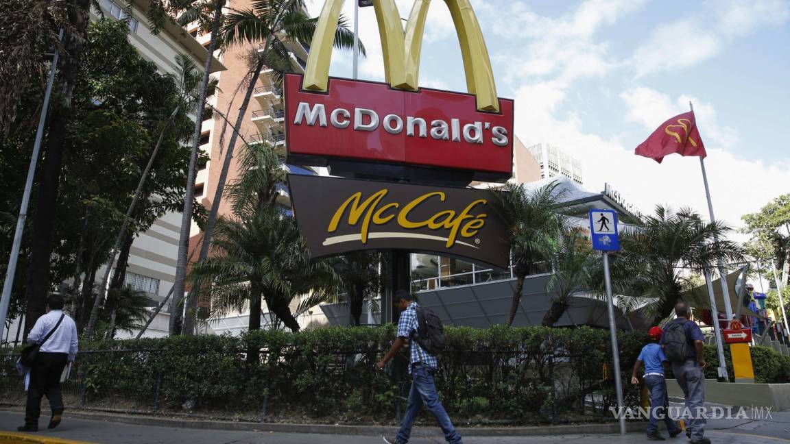 McDonald's cierra varios restaurantes por crisis en Venezuela