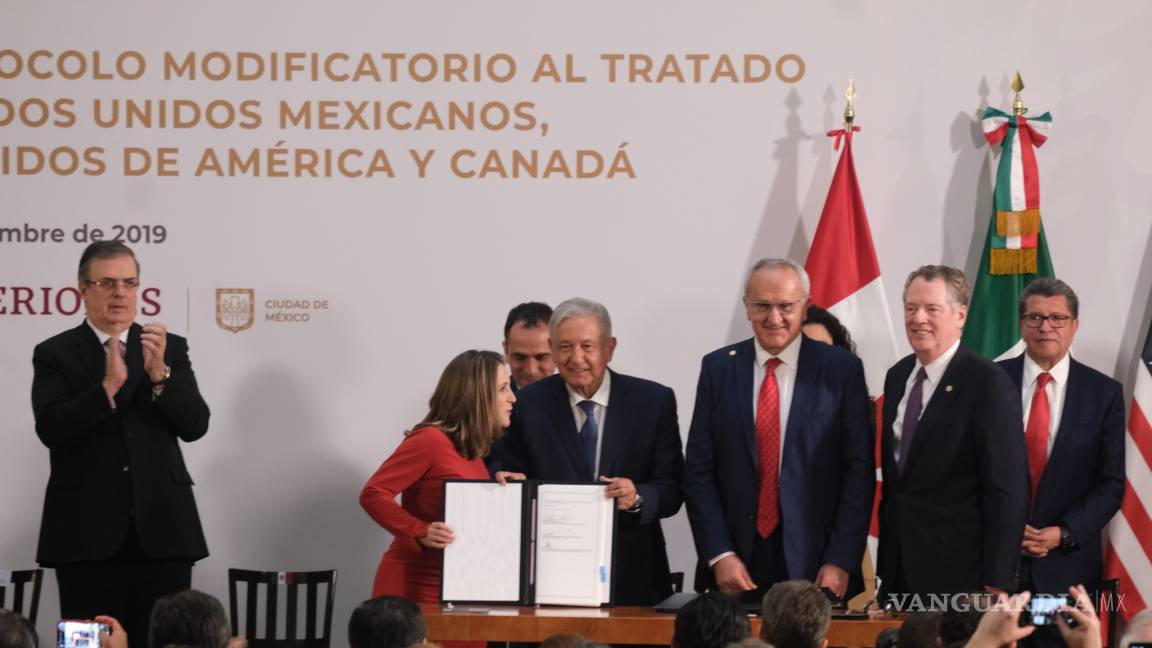 Asegura Coparmex que México negoció con impericia el T-MEC