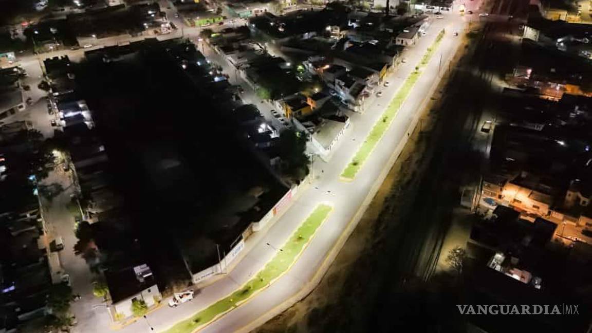 $!Se modernizó el alumbrado público en sectores como Revolución, Libertad, El Cura y Bulevar del Valle.