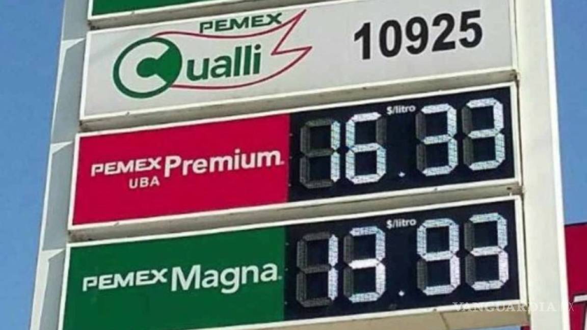 Gasolina en menos de 13 pesos en 23 estados