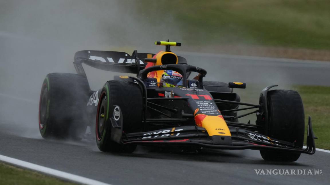 No hubo podio para Checo Pérez: remonta hasta la sexta posición en el GP de Gran Bretaña