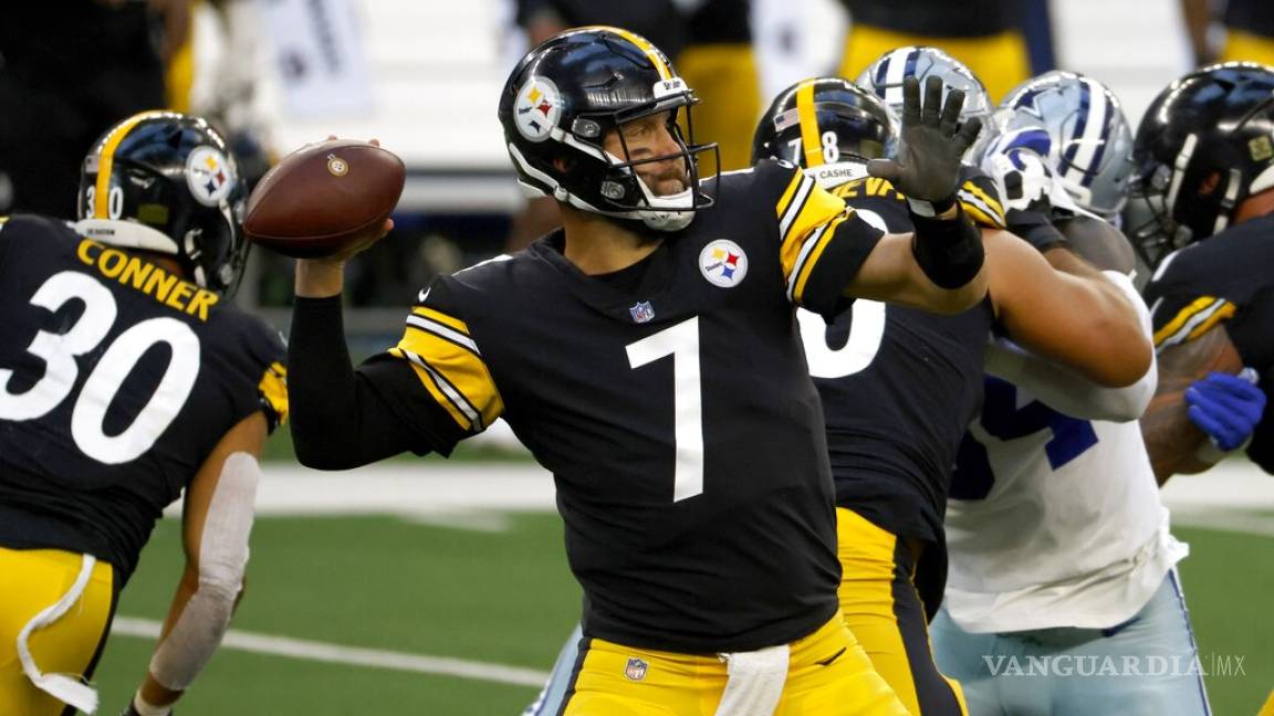 'Big Ben' y tres jugadores más dieron positivo a coronavirus en Steelers