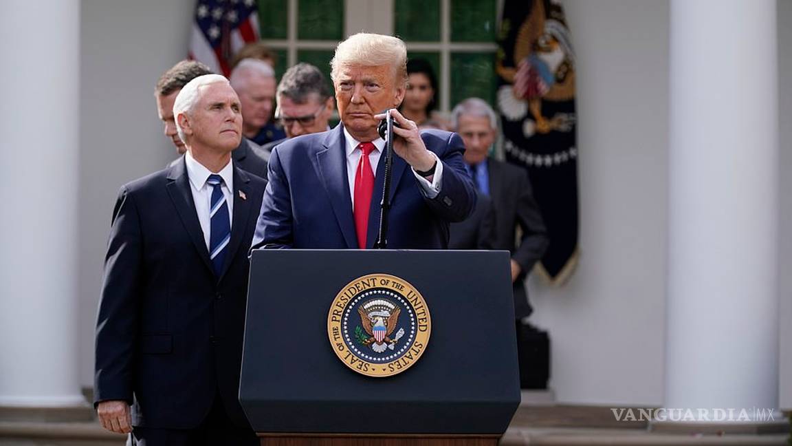 $!Trump declara emergencia nacional por coronavirus; esto le permite acceder al fondo de 50 mil millones de dólares (En Vivo)