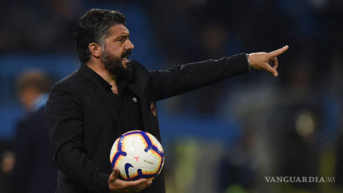 Gennaro Gattuso es el nuevo entrenador del Napoli tras el despido de Ancelotti