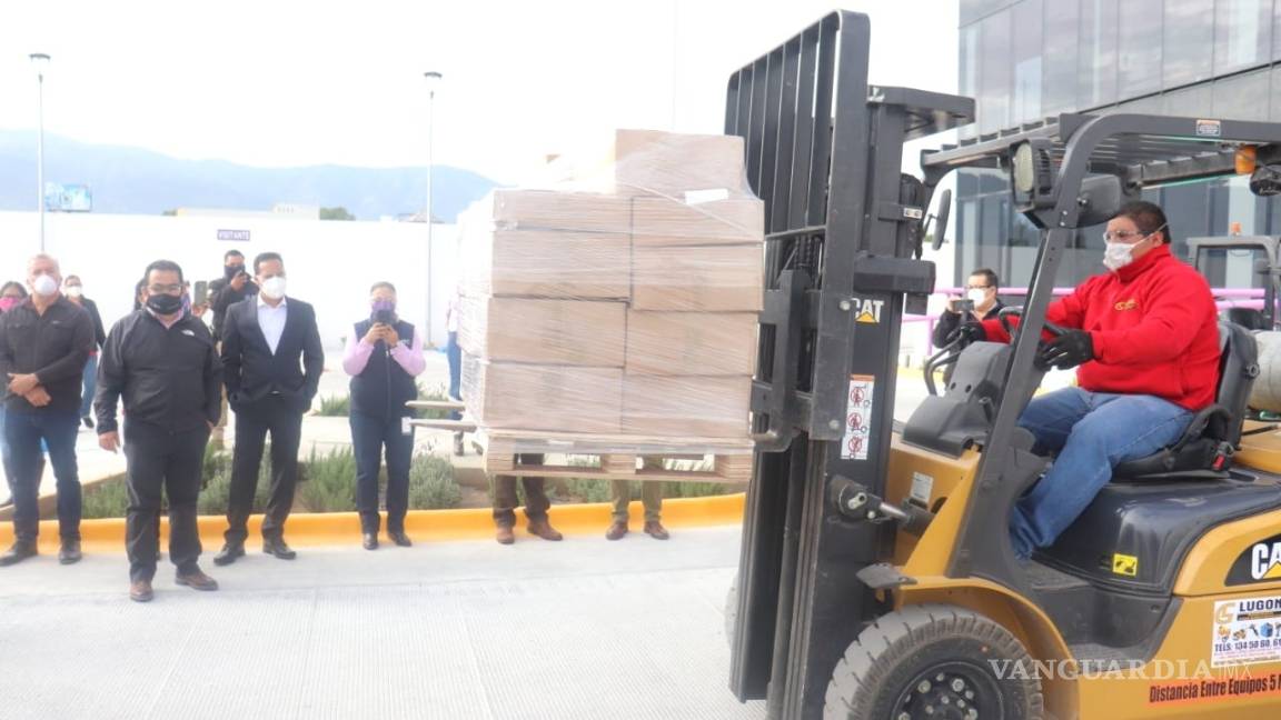 $!Llegan a Saltillo 2 millones 228 mil boletas electorales