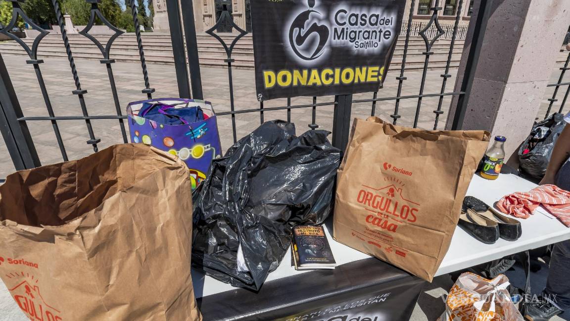 $!La Asociación hizo hincapié en donar ropa abrigadora para mujeres, hombres y bebés, pues se acerca la temporada de frío.