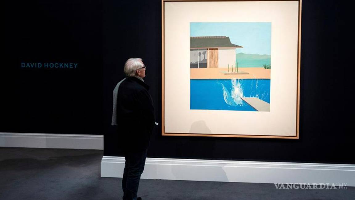 &quot;The Splash&quot;, icono del Pop Art de David Hockney, se vende por 28 mde