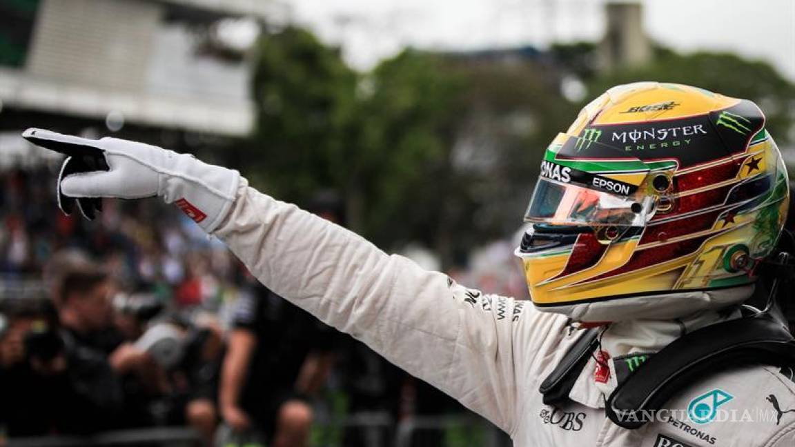 Hamilton consigue la 'pole' en Brasil