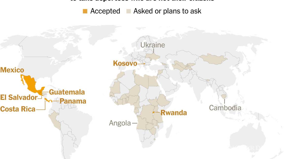 $!Donald Trump y el arte de negociar deportaciones a terceros países