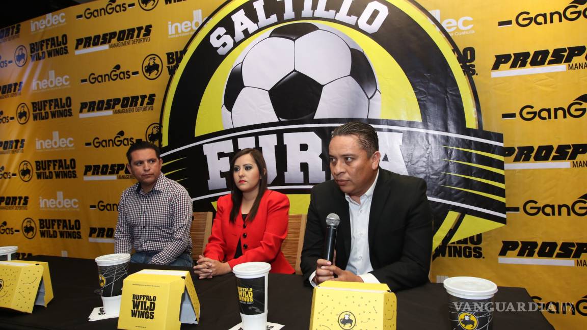 Presentan a Furia Saltillo, nuevo equipo de futbol