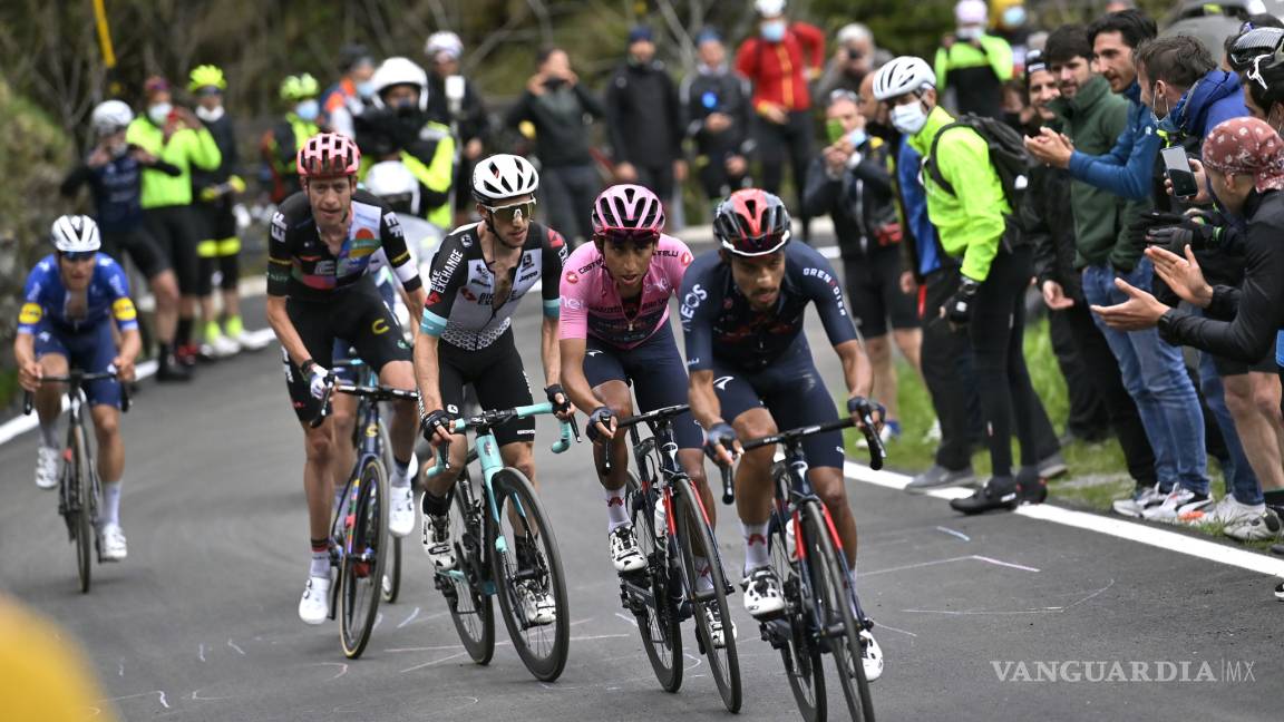 Hoy se define al campeón de Giro entre Bernal y Caruso